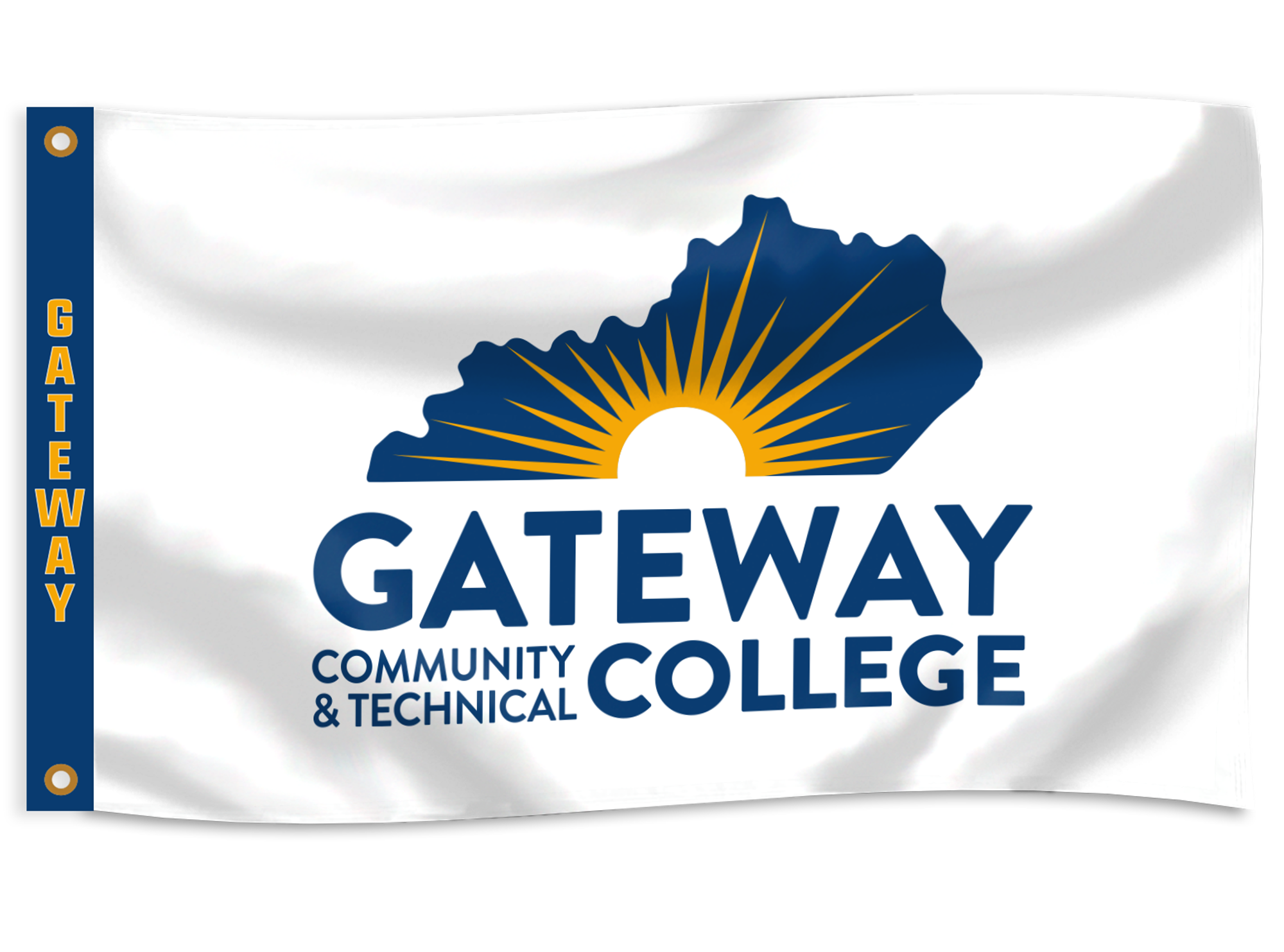Product image 2 of 2 for KGCTC 3'x5' FLAG SUBWHITE