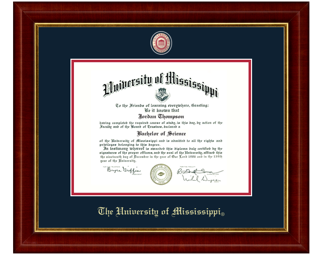 image of: Masterpiece Medallion Diploma Frame in Redding