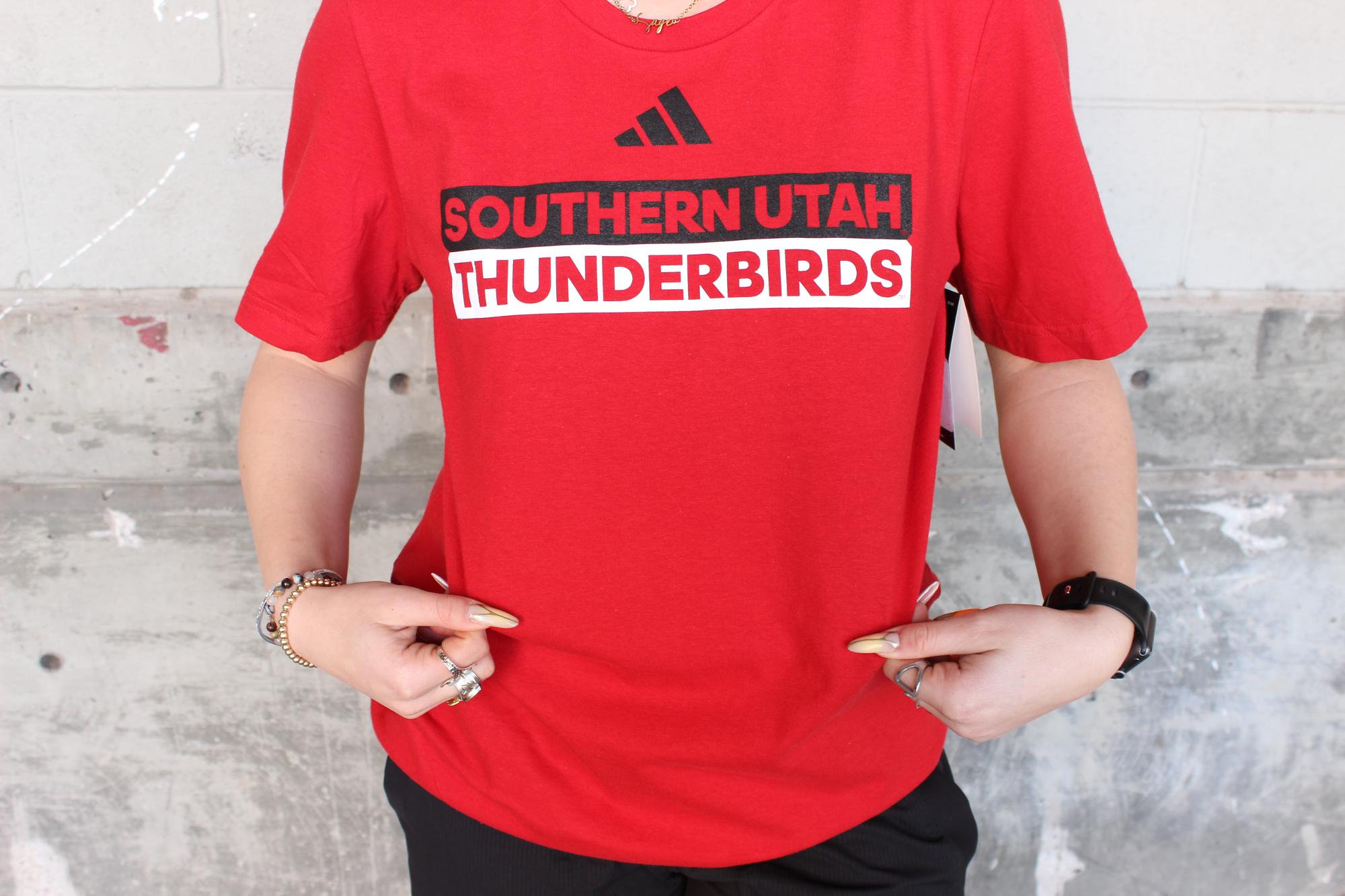 image of: ADI FRESH S/S TEE SOU UTAH THUNDER