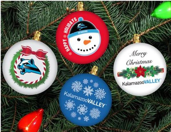 KVCC Holiday Ornaments; $6.95