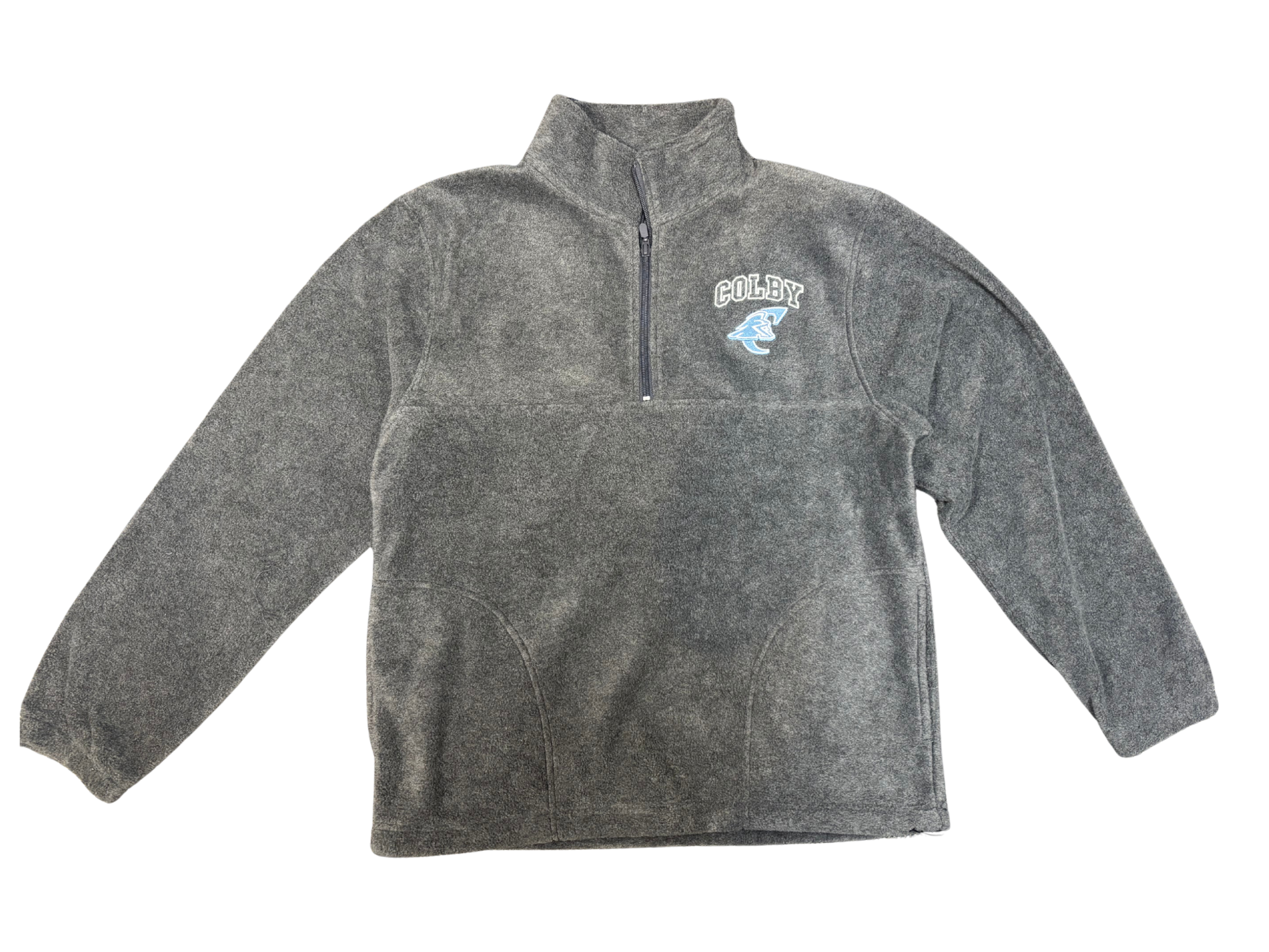 Product image 3 of 3 for Trojans fleece quarter zip crew