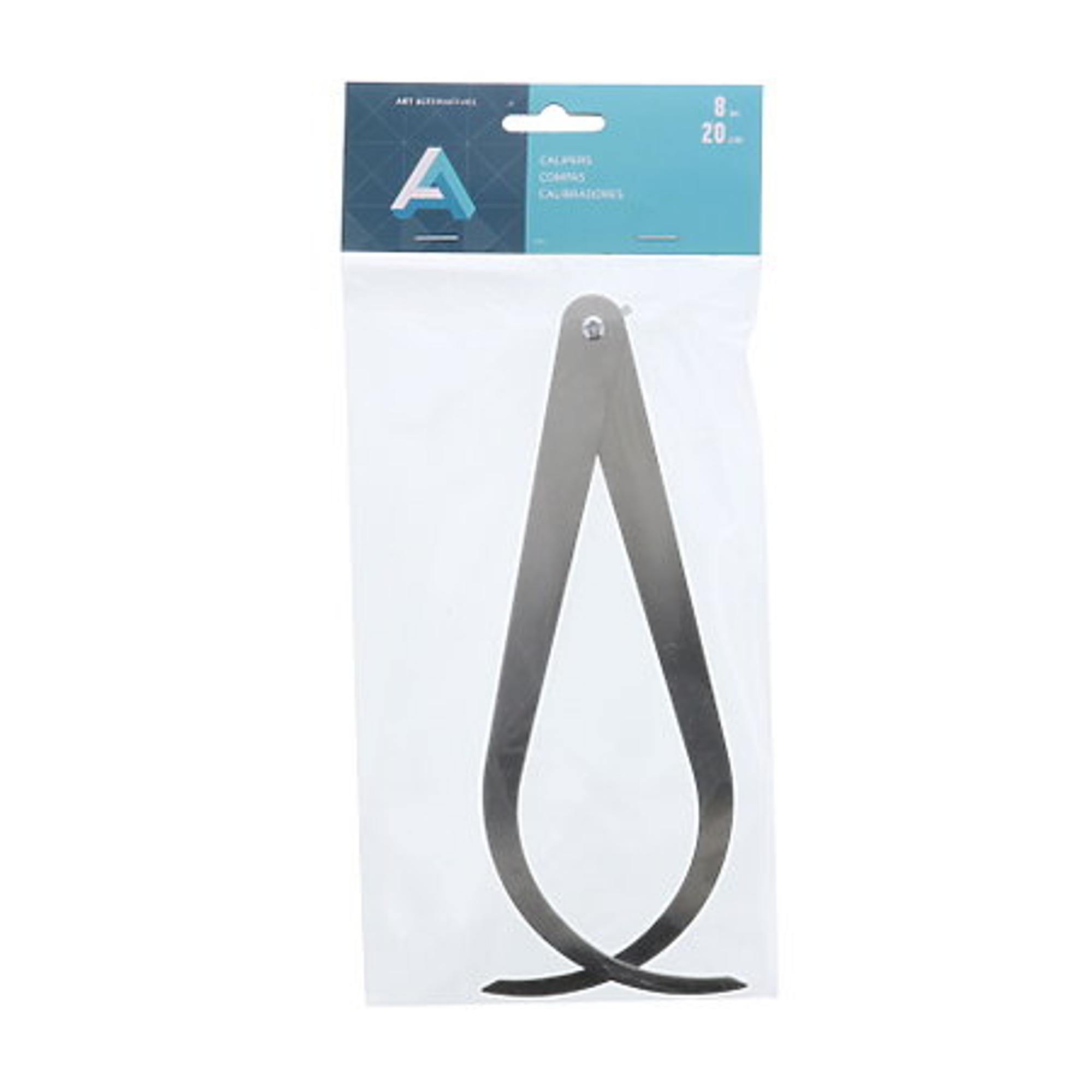 image of: Stainless Steel Calipers 8"