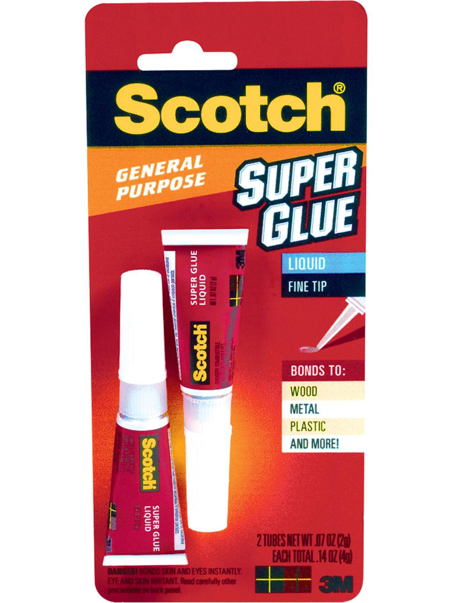 Product image 2 of 2 for Scotch Super Glue Liquid, 2 Pack, Clear