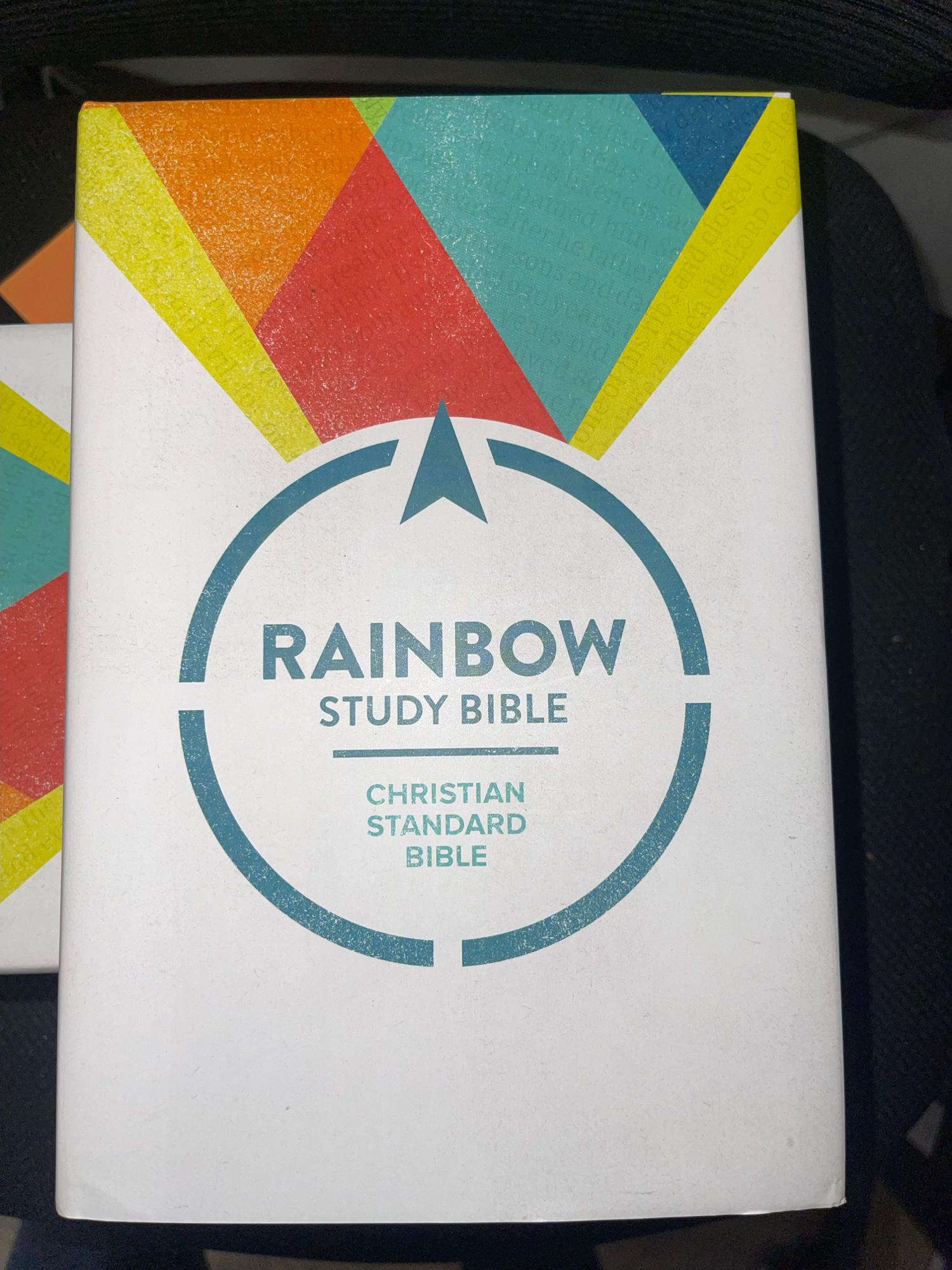 Cover image for CSB Rainbow Study Bible