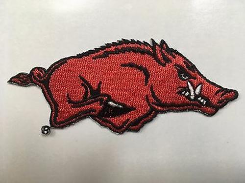 Arkansas Razorbacks Running Hog Collegiate Patch; $3.99