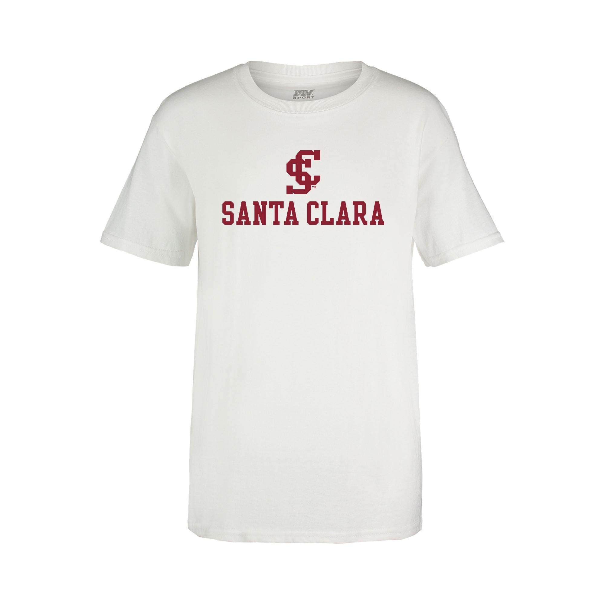 image of: Santa Clara Broncos Youth Classic Short Sleeve Tee, White