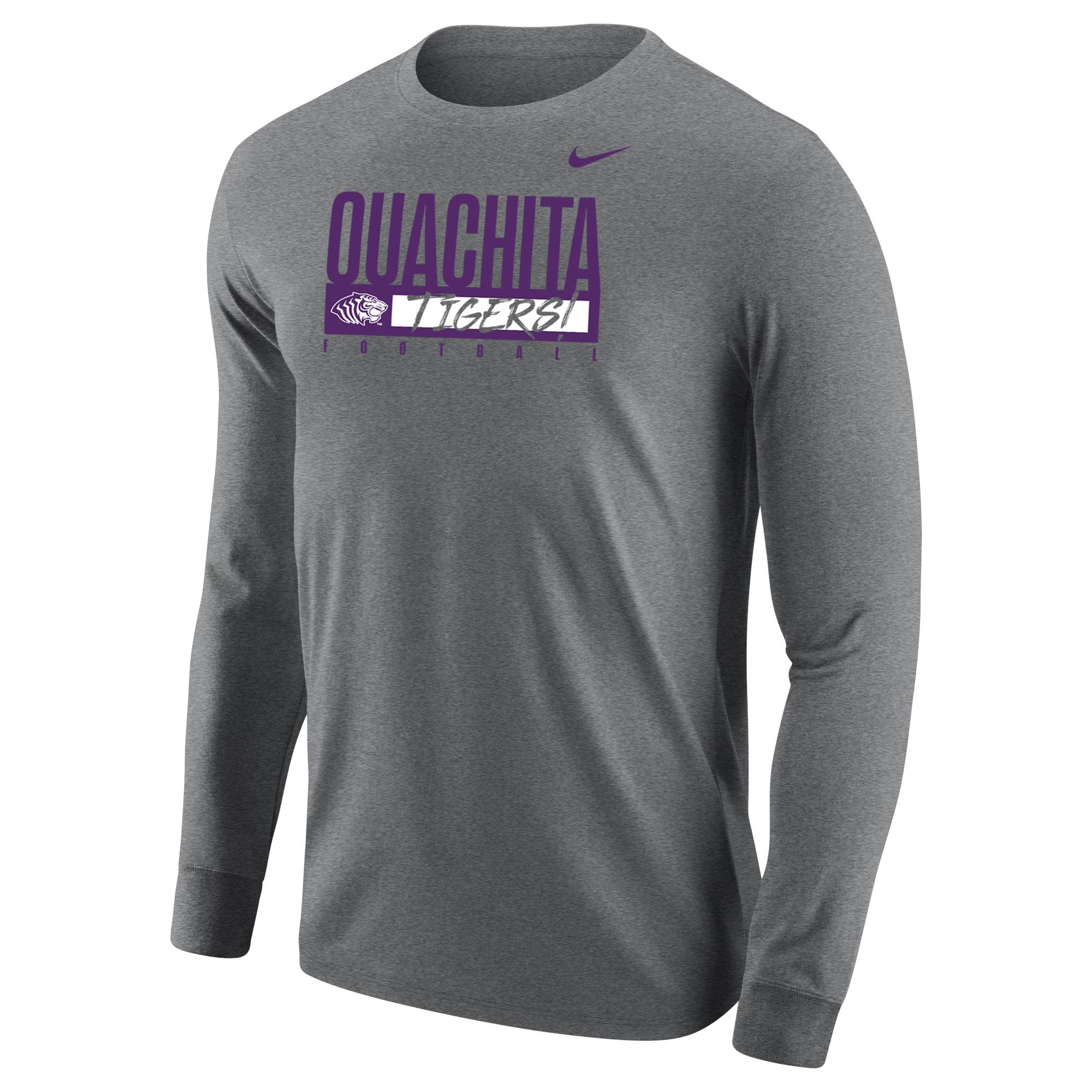 image of: Ouachita Tigers Football Core Long Sleeve Tee