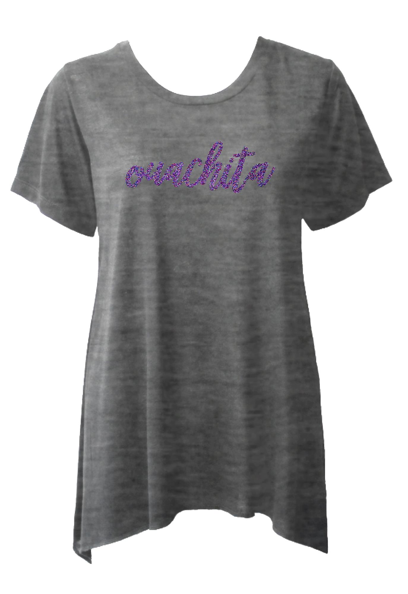 image of: Ouachita Glitter Sharkbite Tee