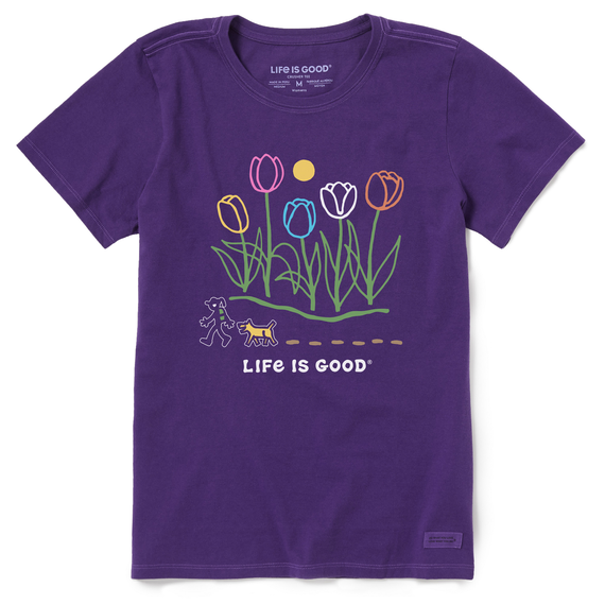 Product image 3 of 3 for Tulip Tee Life is Good