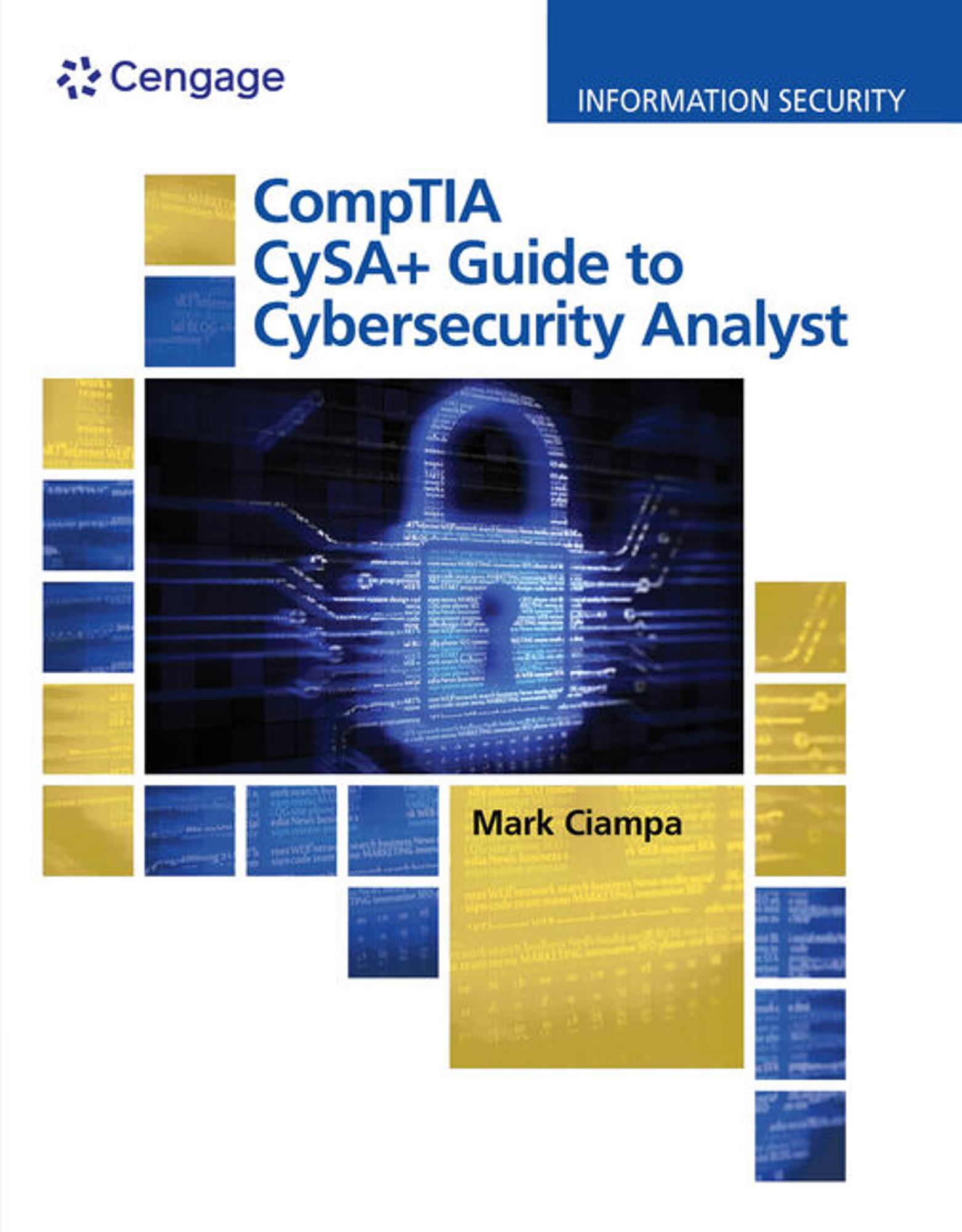 Cover image for MindTap for Ciampa's CompTIA CySA+ Guide to Cybersecurity Analyst (CS0-002), 1 term Instant Access | 2nd Edition | $149.99 + tax