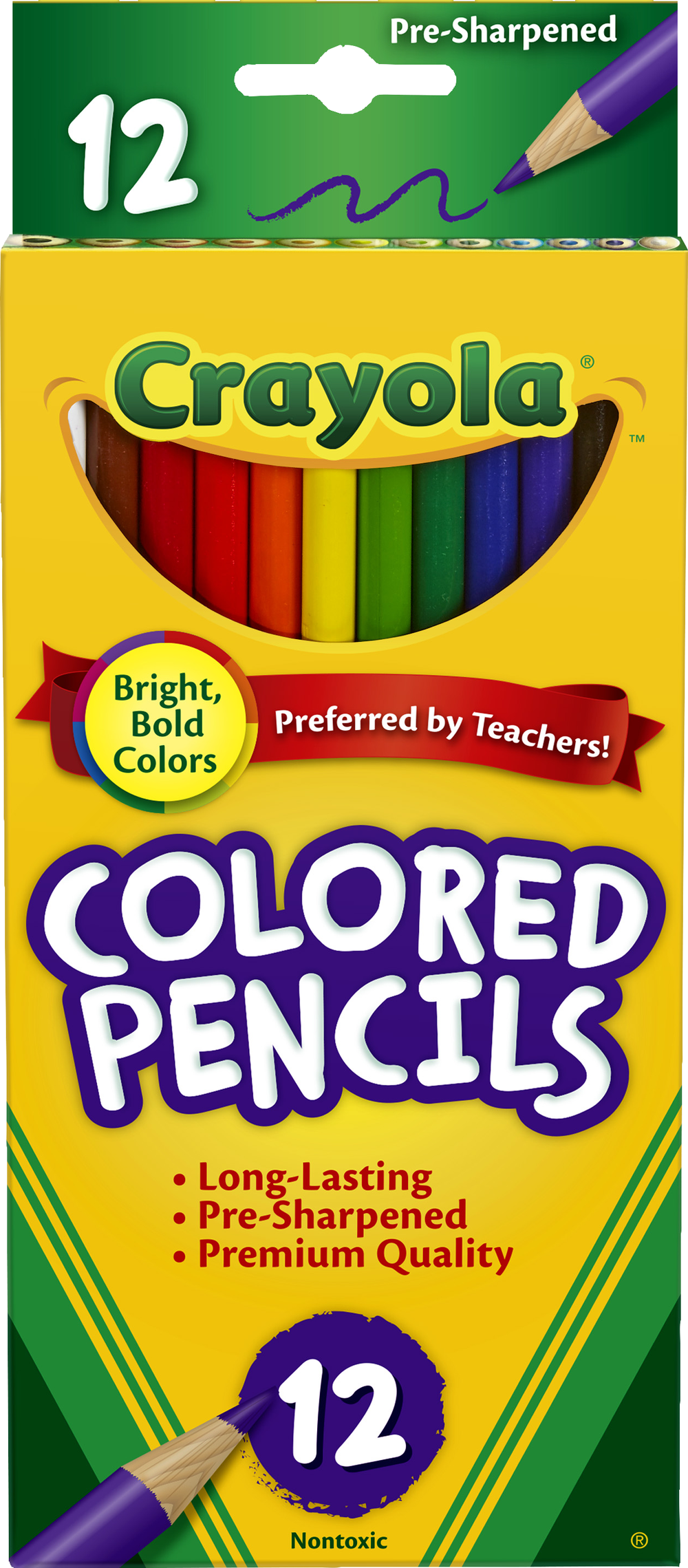 Product image 1 of 1 for Colored Pencils Asst Long BP 12 Pk