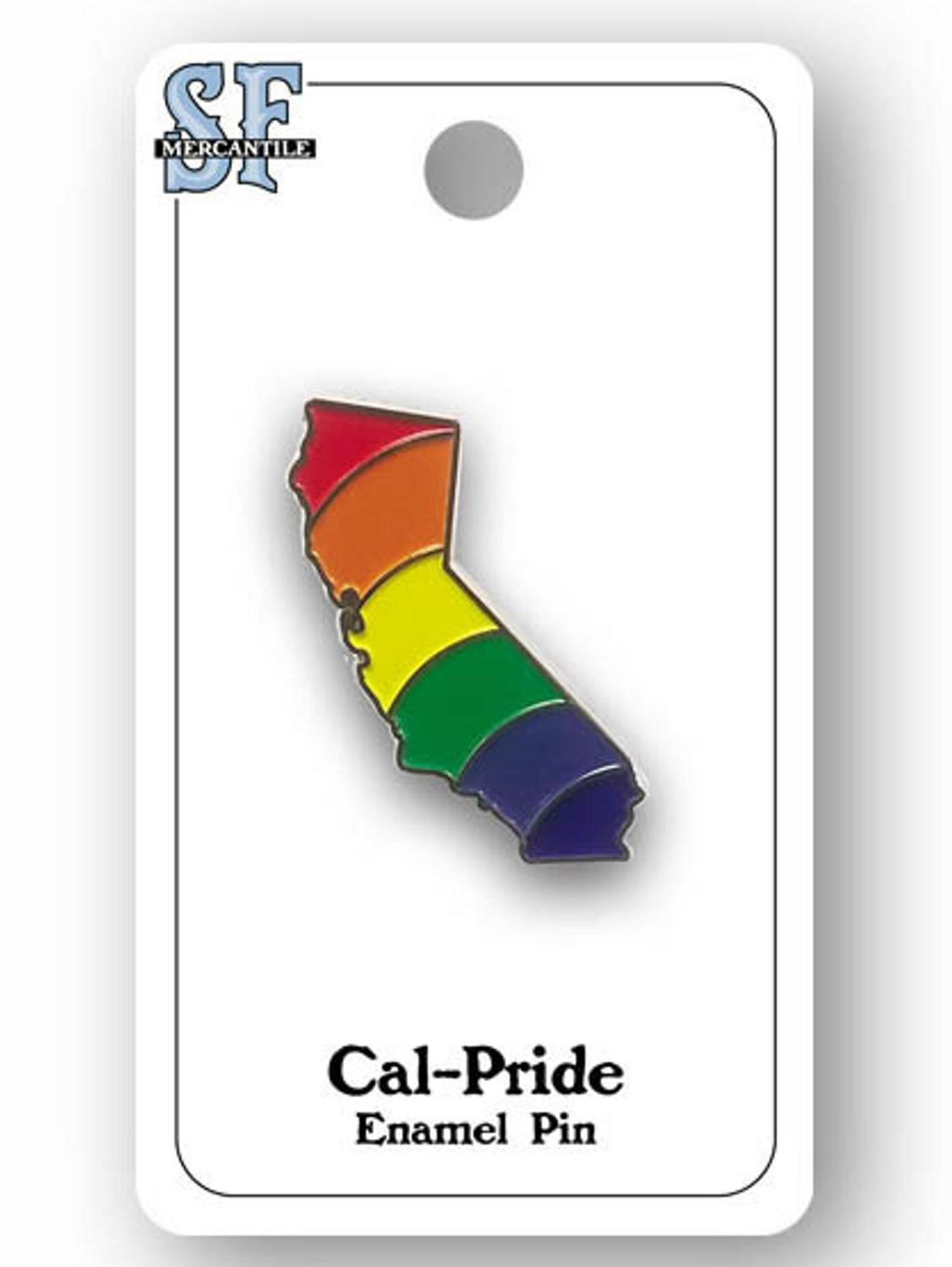 Product image 1 of 1 for California Pride Enamel Pin