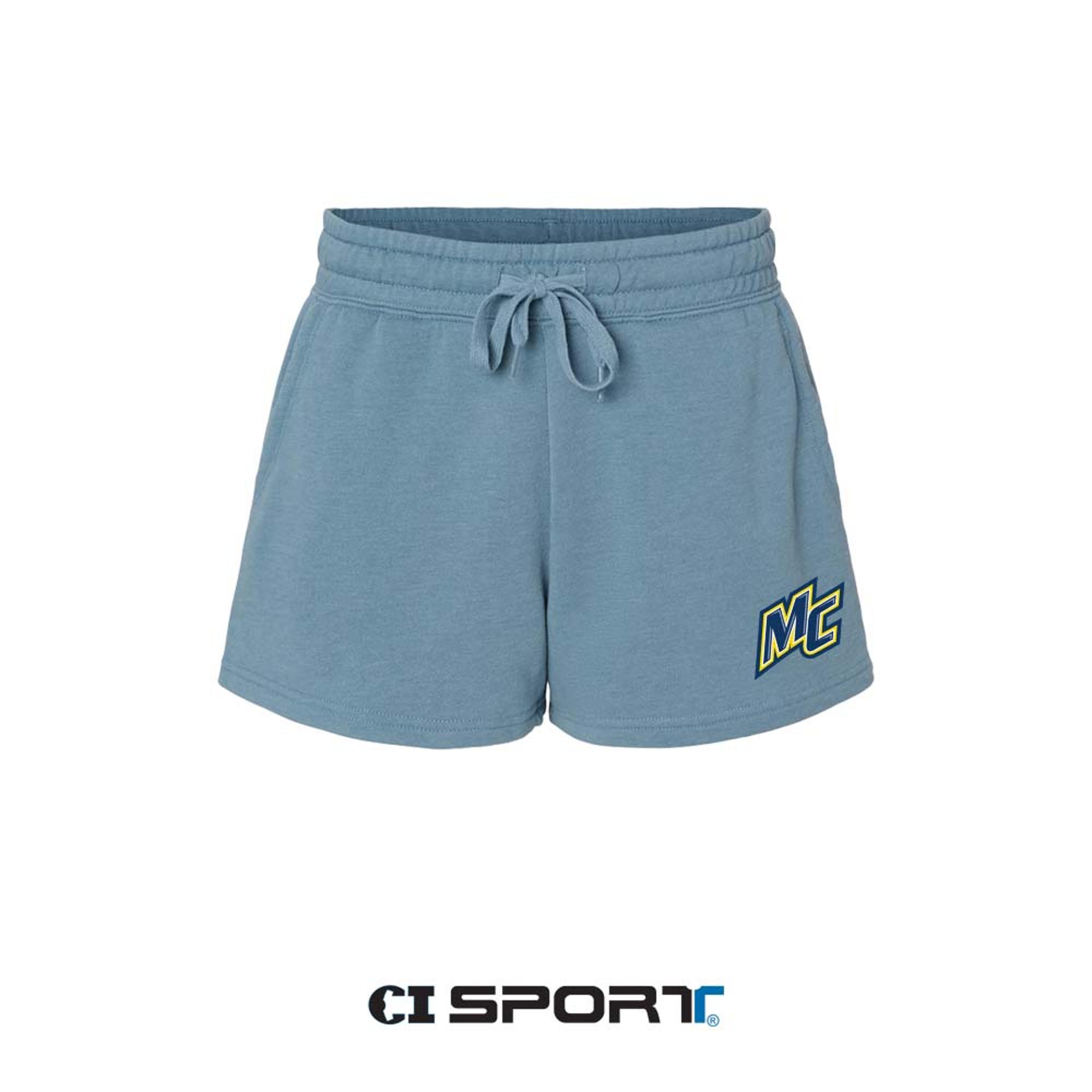 California Wave Short Misty Blue