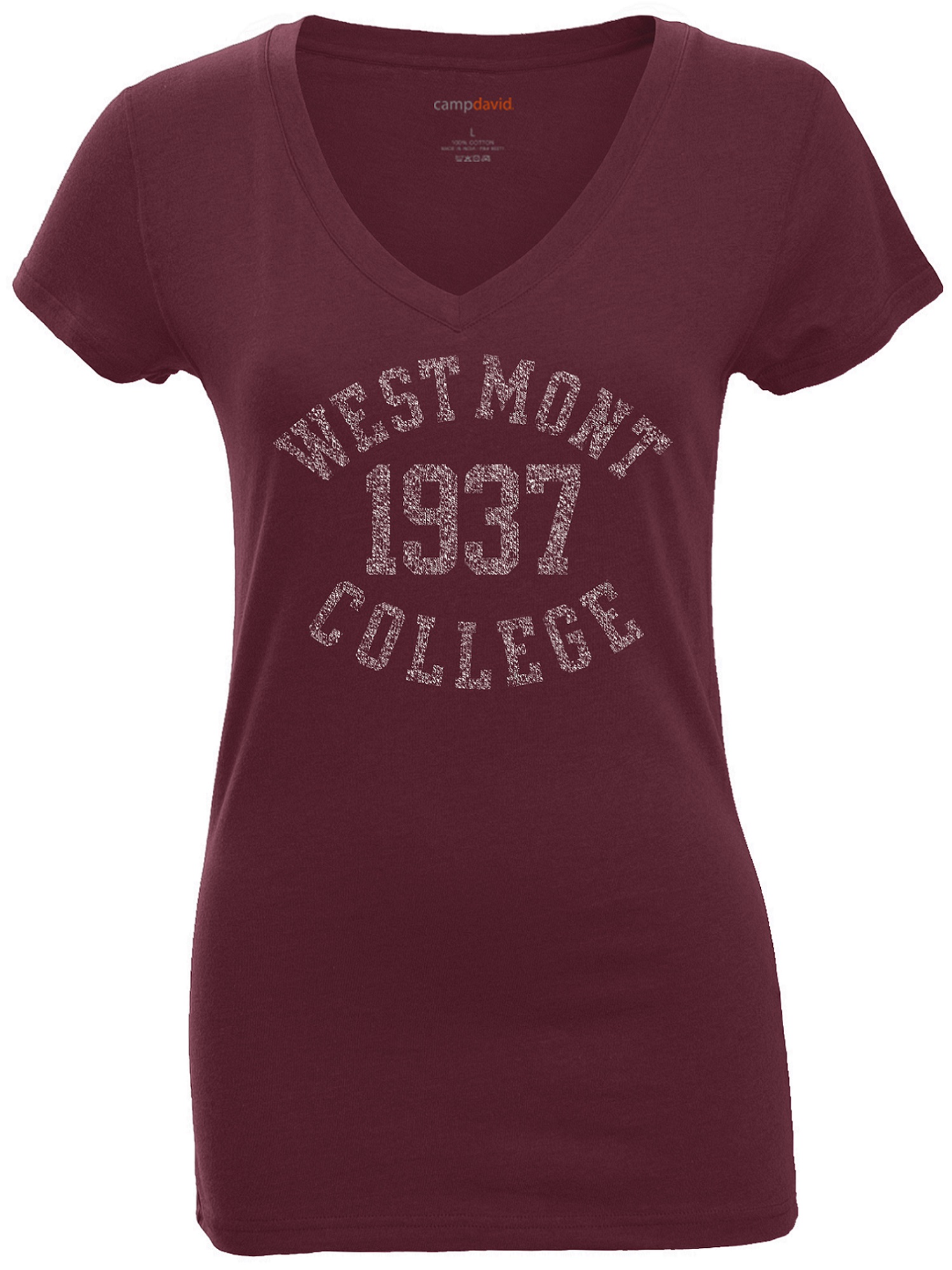 image of: Camp David Diva Westmont 1937 College Tee