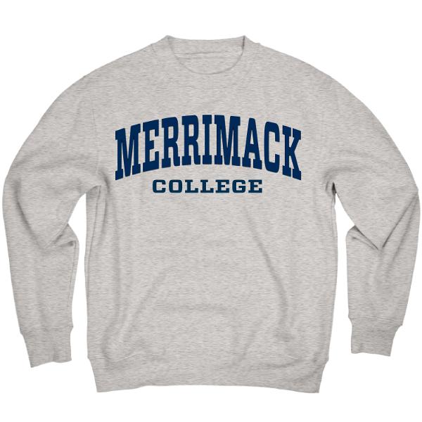 Heather Merrimack College Campbell Crew; $54.99