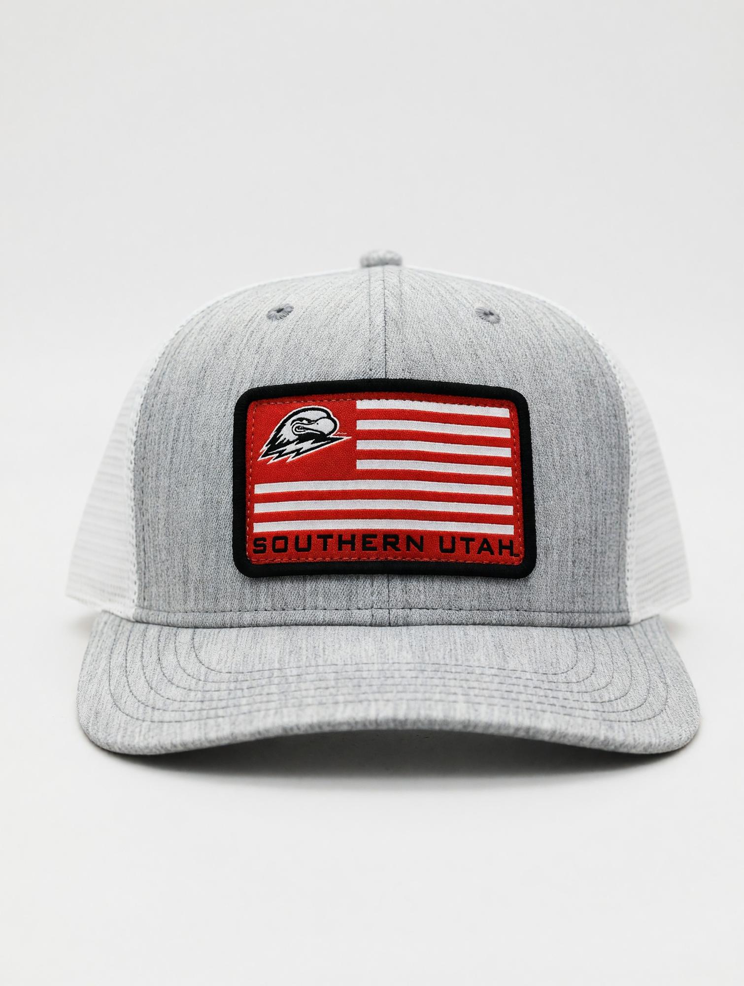 Product image 1 of 1 for Legacy Gray SUU Flag Snapback