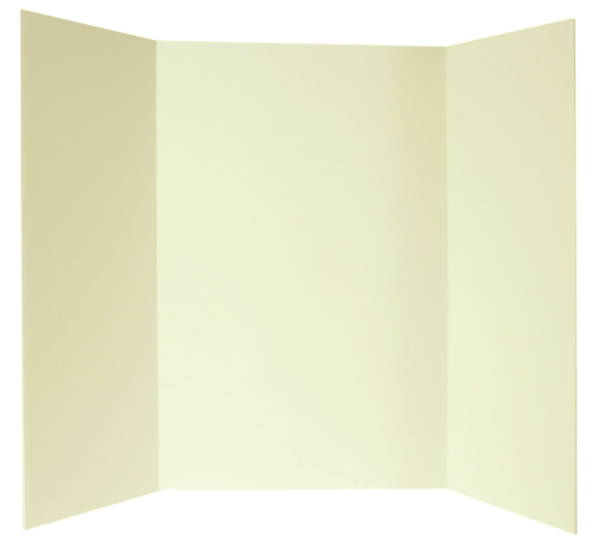 Product image 1 of 1 for ArtSkills Corrugate Trifold Display Board White 35.5x44in