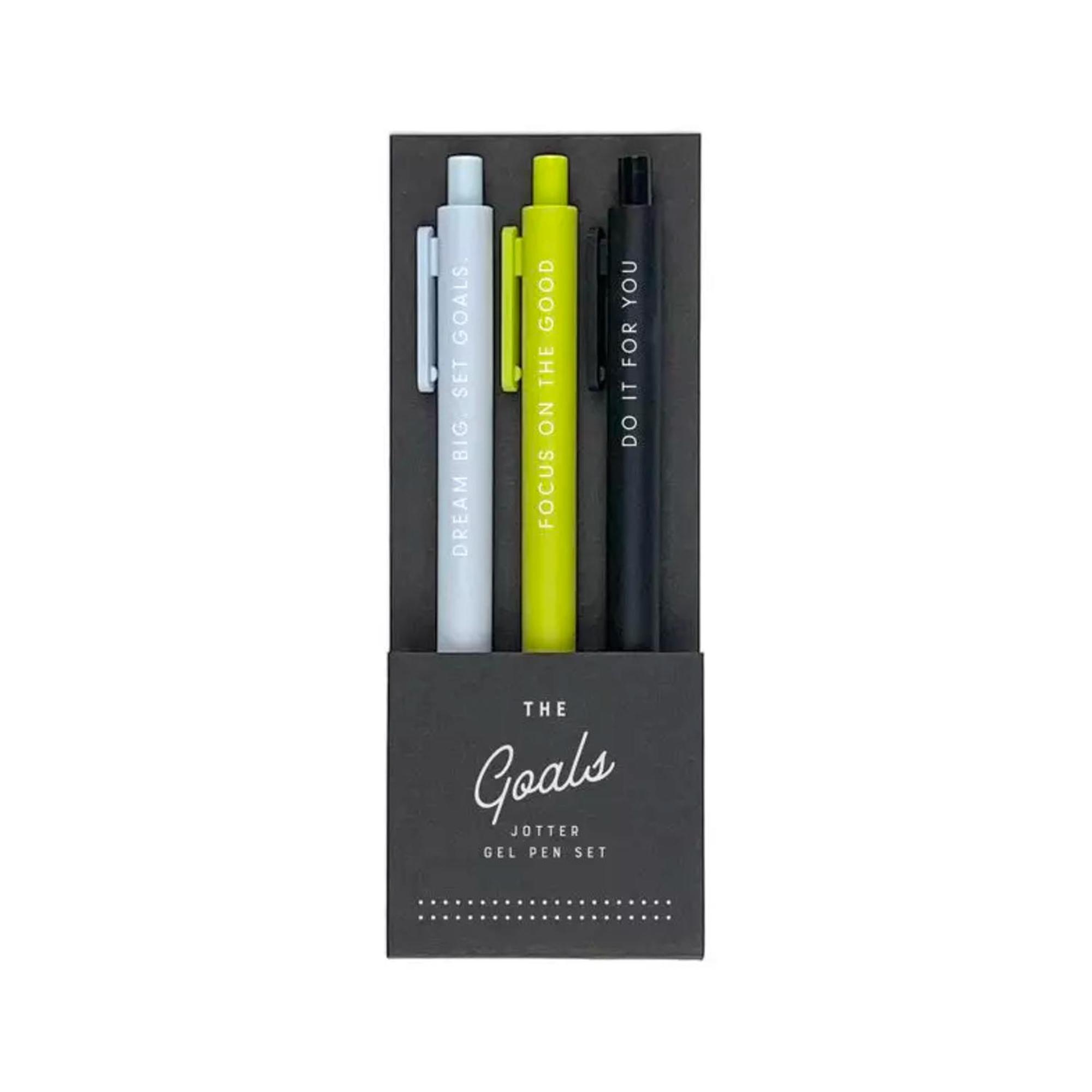 Product image 1 of 1 for The Goals Jotter Gel Pen, Set of 3