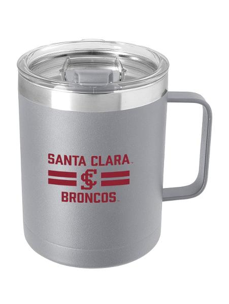 Santa Clara Broncos 14oz Viking Camp Mug, Gray; $29.98