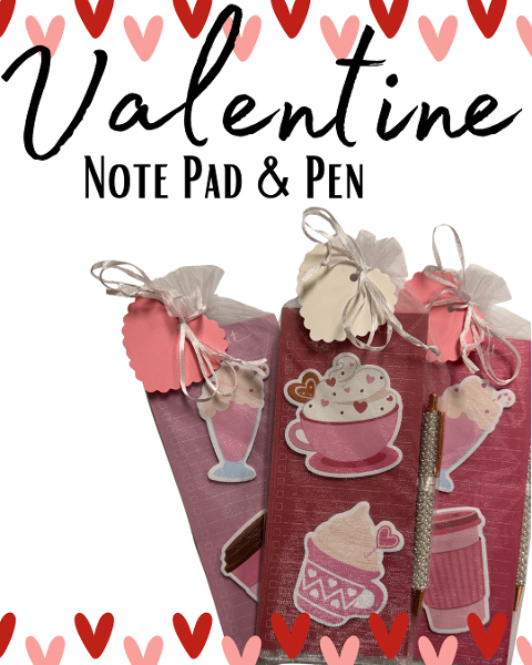 Valentine To Do List Notepad & Glitter Pen; $7.99
