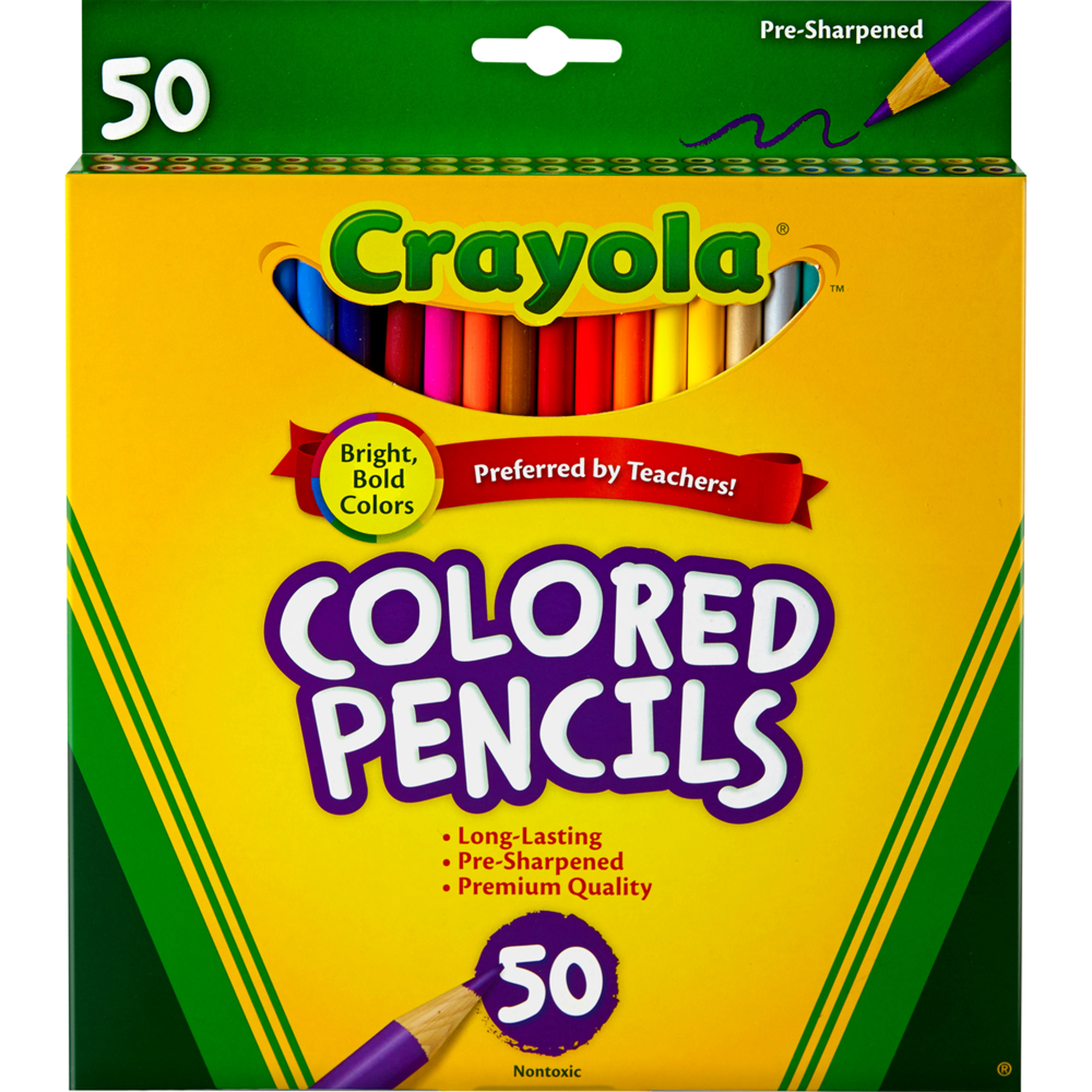 Product image 1 of 1 for Crayola Colored Pencils, 50pk