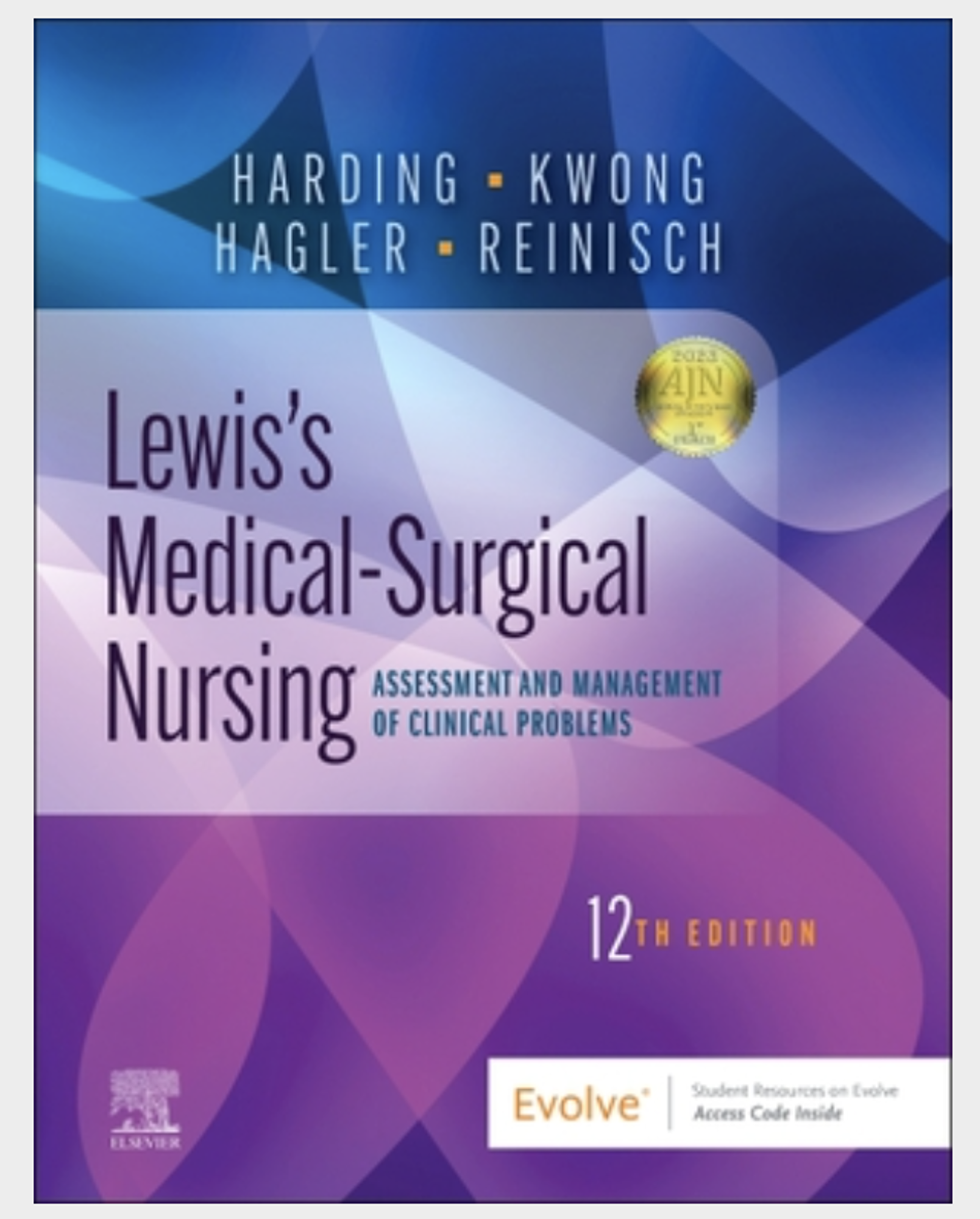 Cover image for LEWIS'S MEDICAL-SURG.NURS.-VOL.1