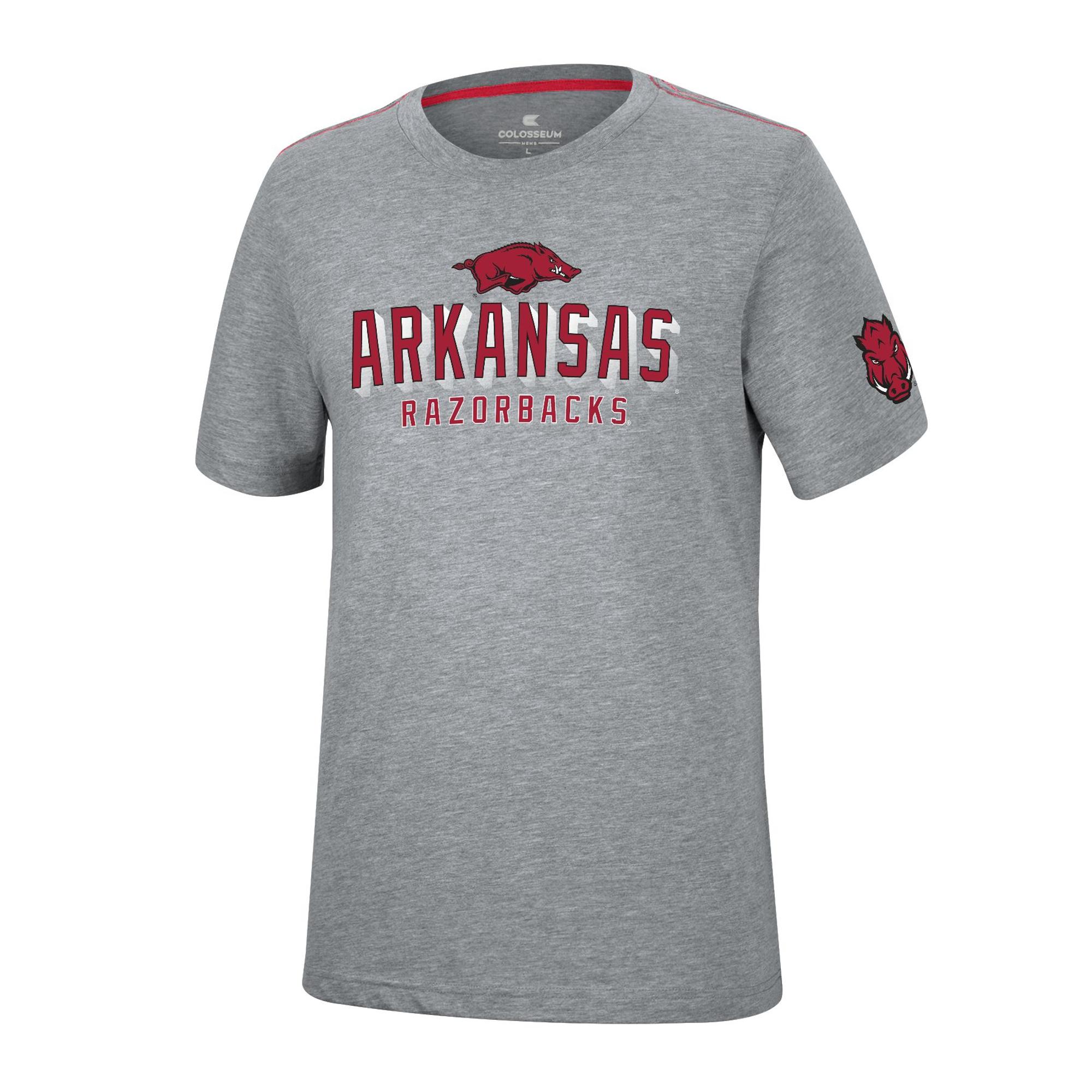 image of: Arkansas Razorbacks Which Is Nice Short Sleeve Tee - Heather Grey