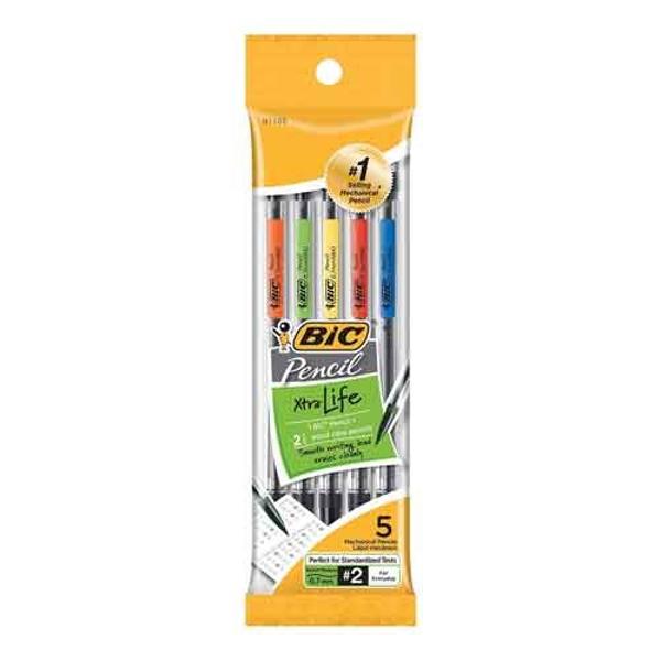 BIC Xtra Life Mechanical Pencil .7mm 5Pk; $3.49