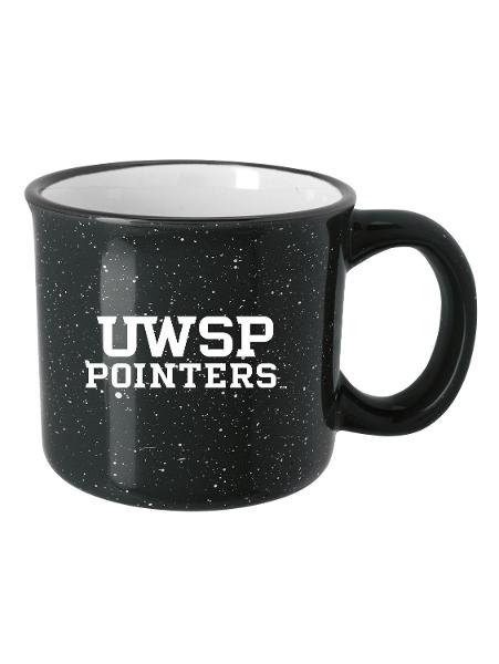 UWSP CERAMIC CAMPFIRE MUG 13oz., Black; $14.98