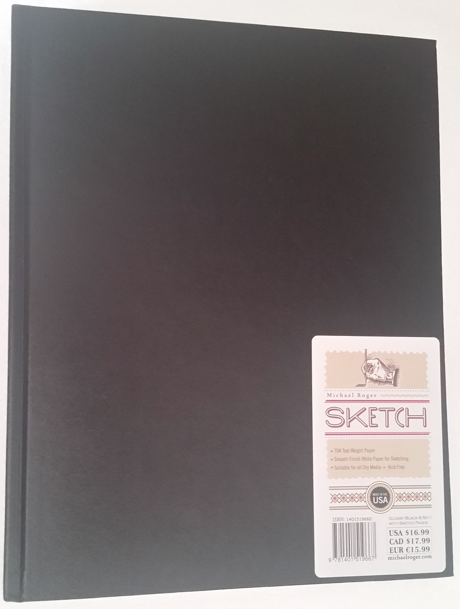 image of: Michael Roger Sketchbook 8.5x11
