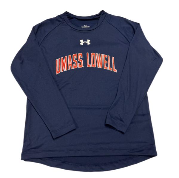 Youth UMass Lowell Tech Long Sleeve Tee; $35.99