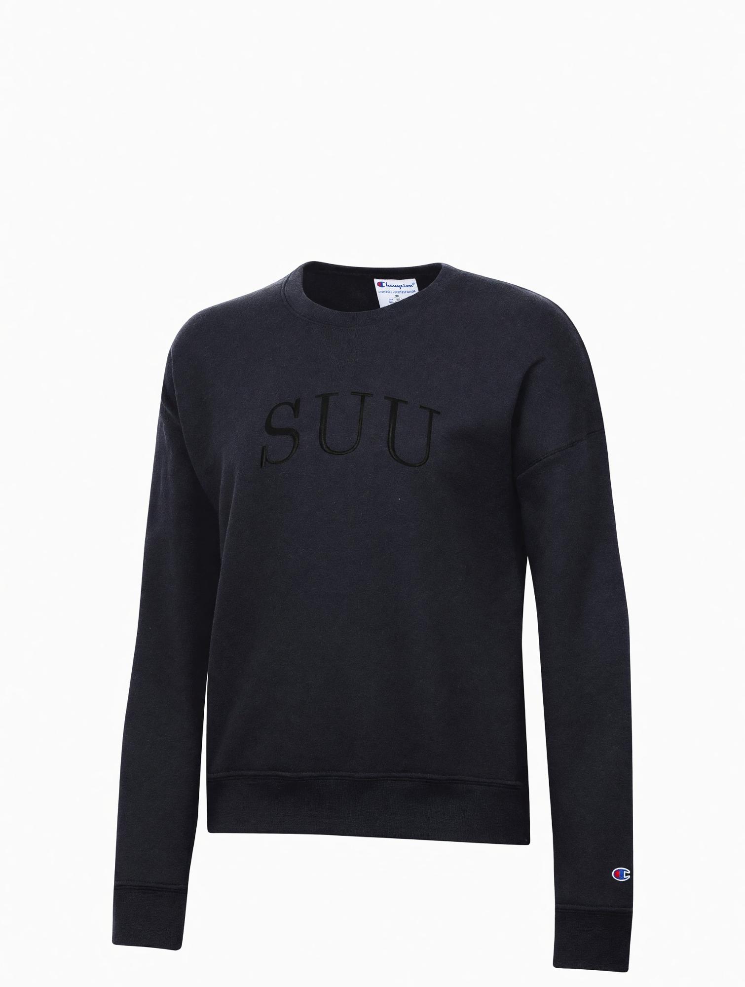 Product image 1 of 1 for Women's Fleece Crew Black SUU
