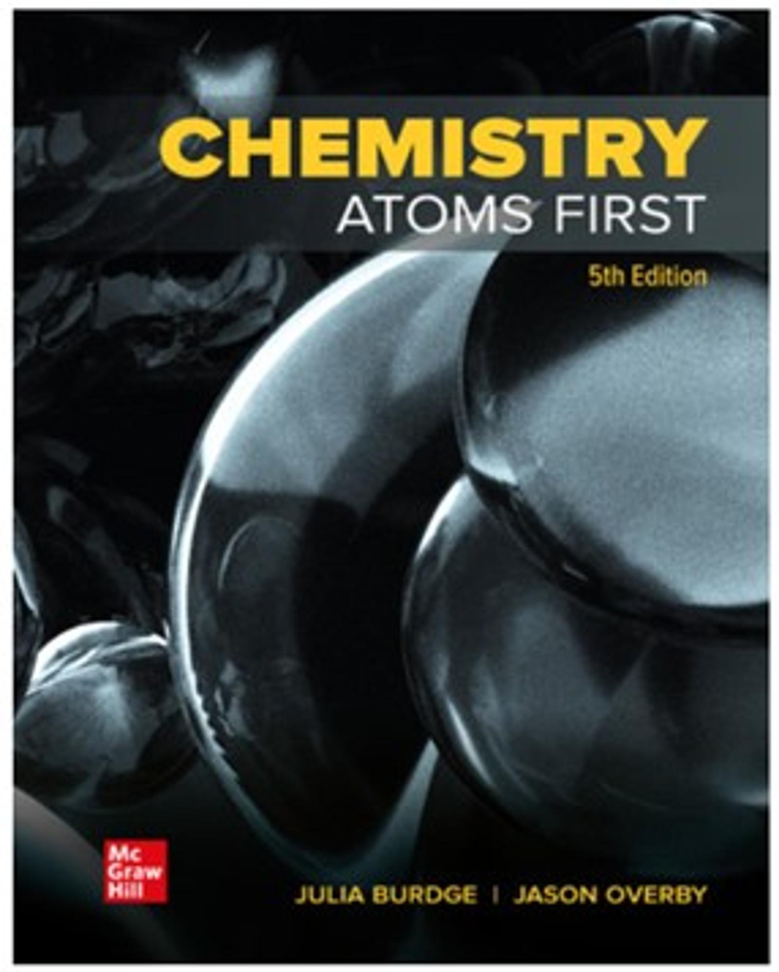 Cover image for Print Upgrade - Chemistry Atoms First