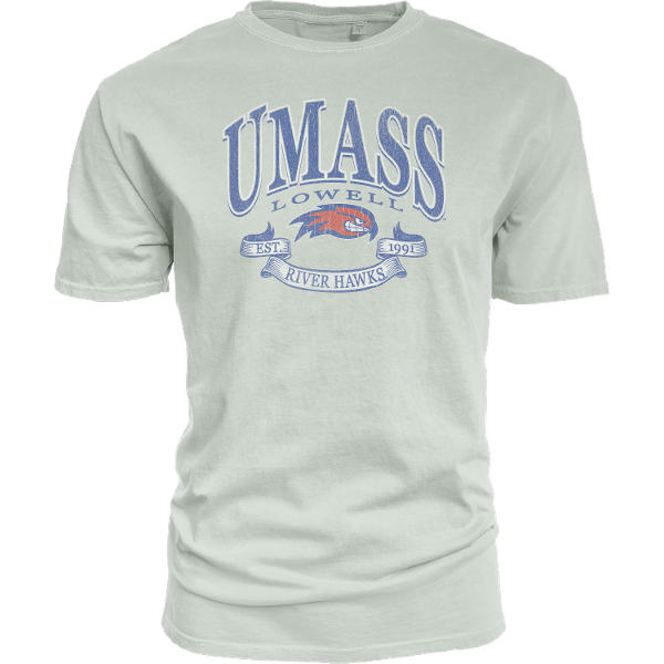 UML Ringspun Tee - Cement; $39.99