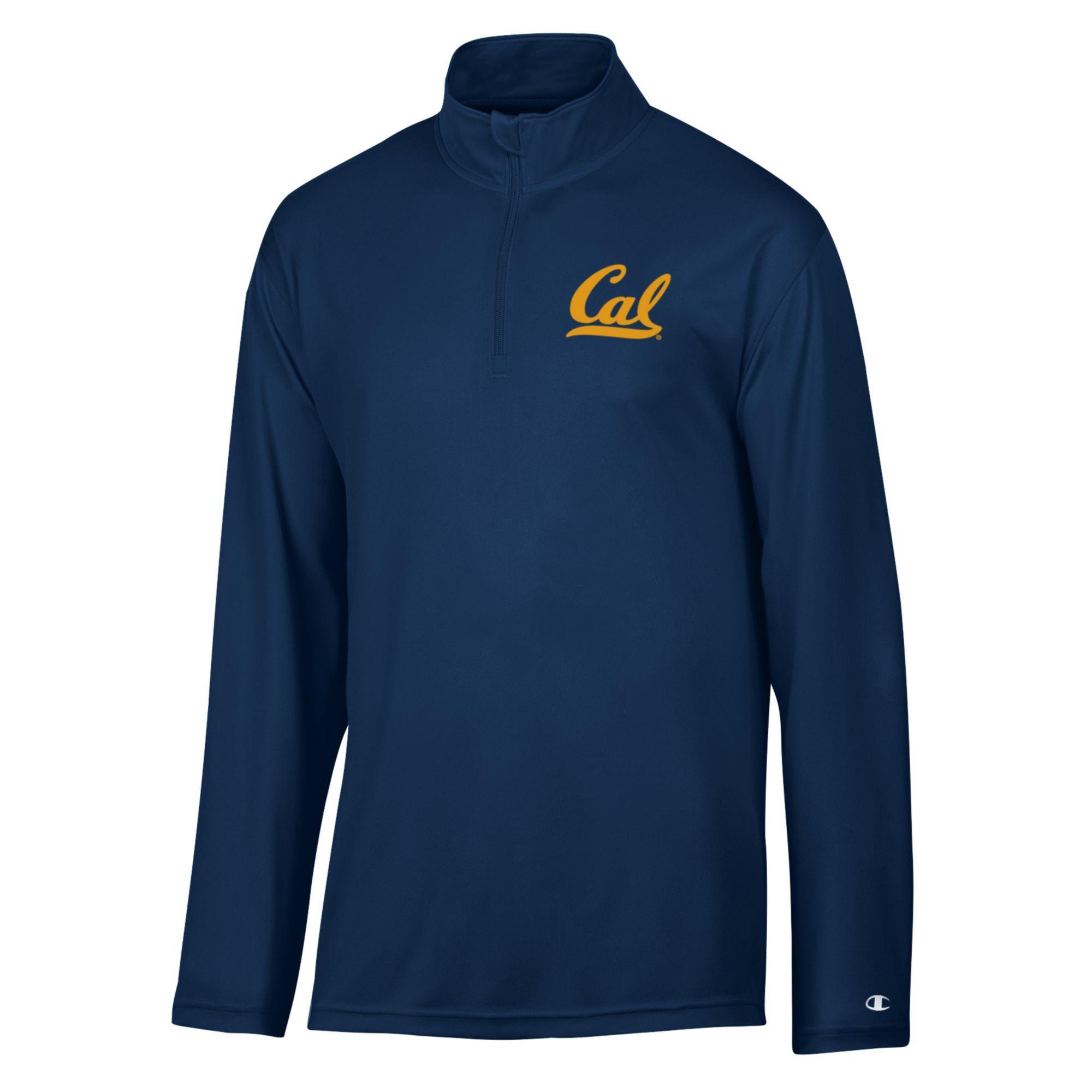 Product image 1 of 1 for Stadium Mock Mesh Quarter Zip Cal Logo 2