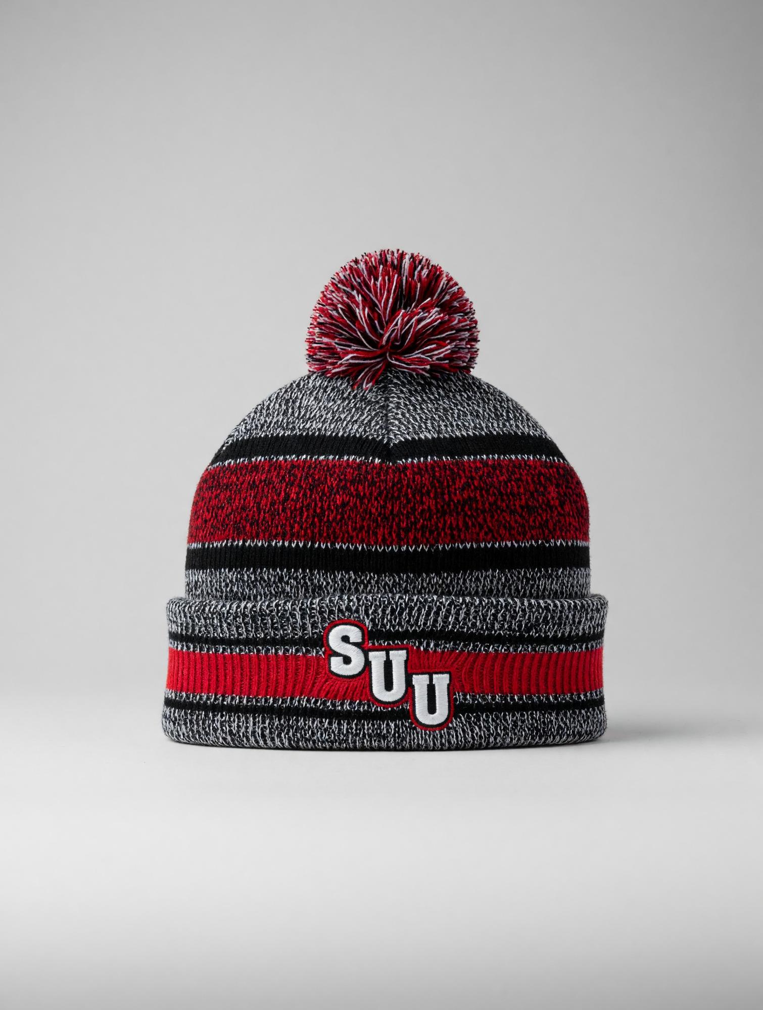 Product image 1 of 2 for SUU Knit Beanie – Red/Black