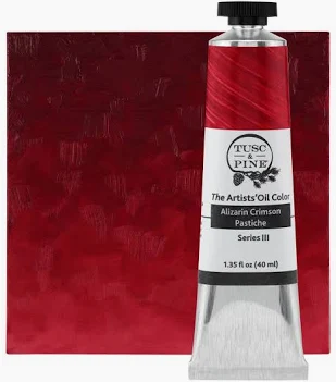 image of: UTRECHT OIL PAINT/ALIZARIN CRIMSON POL