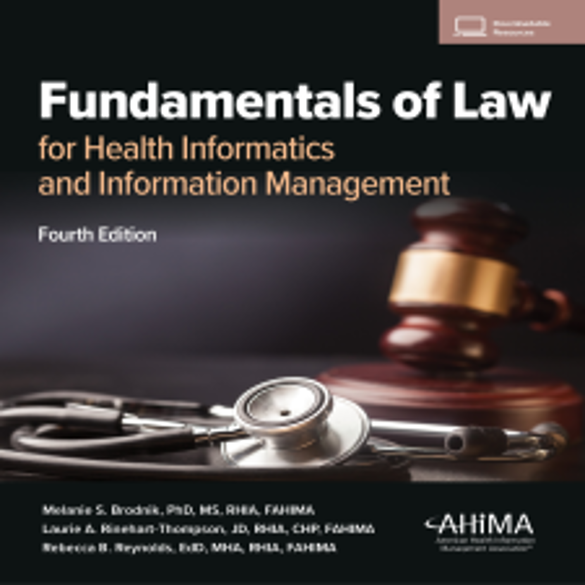 Cover image for Fundamentals of Law for Health Informatics and Information Management