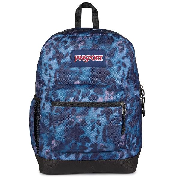 BACKPACK Cross Town Plus Ghostly Florals Navy/Purple; $49.99
