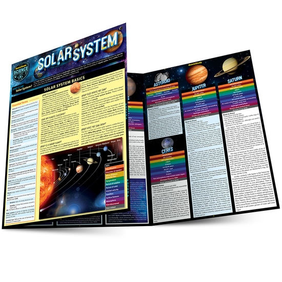 Cover image for SOLAR SYSTEM LAMINATED STUDY GUIDE