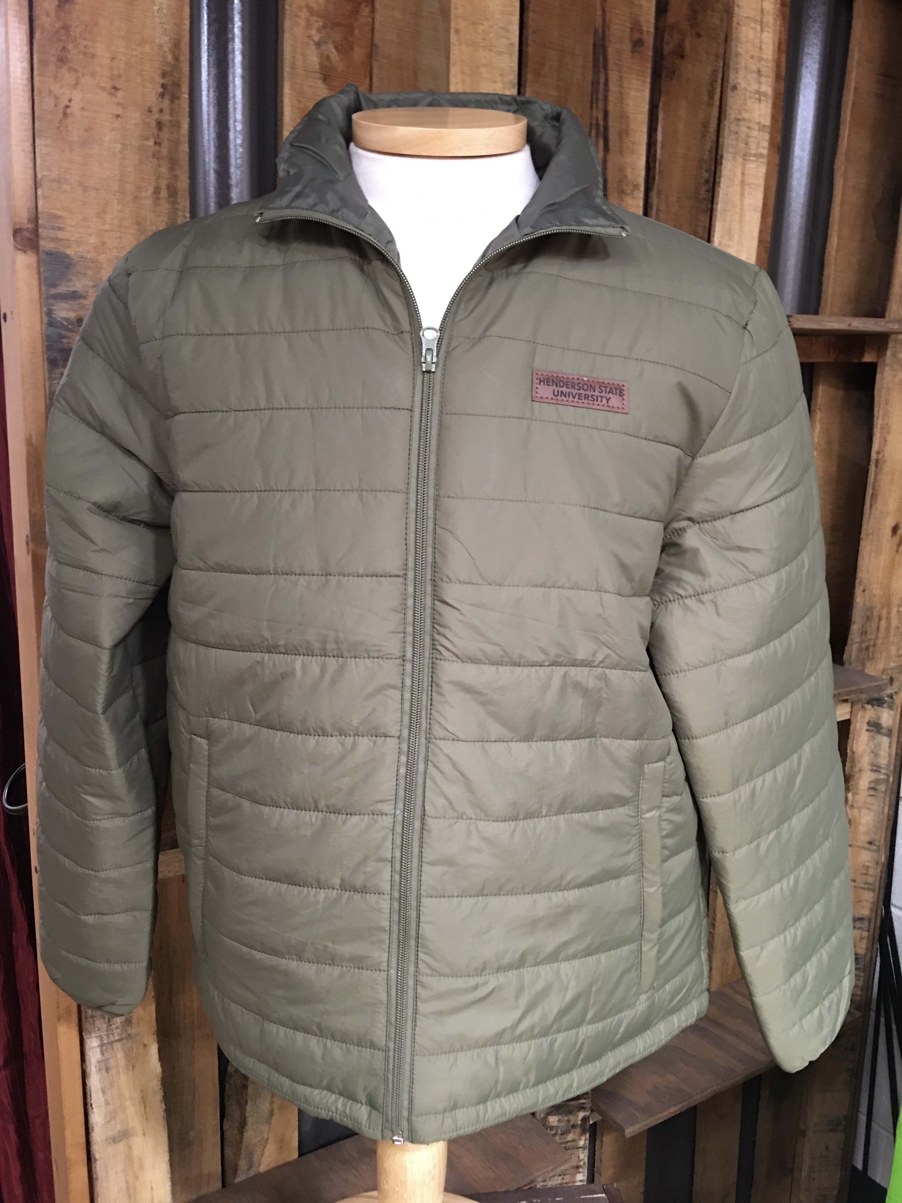 image of: Henderson State University Trailways Quilted Jacket