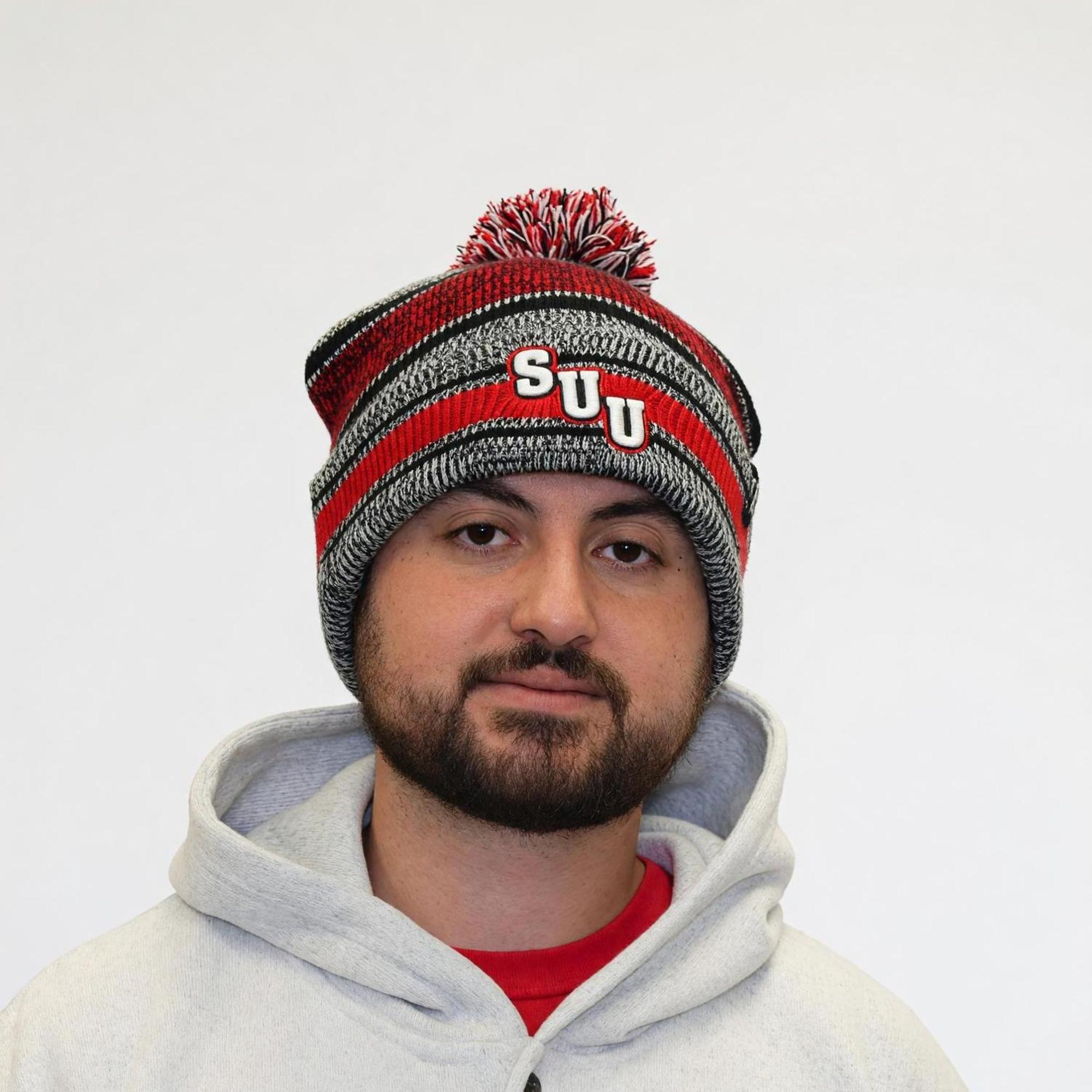 Product image 1 of 2 for SUU Knit Beanie – Red/Black