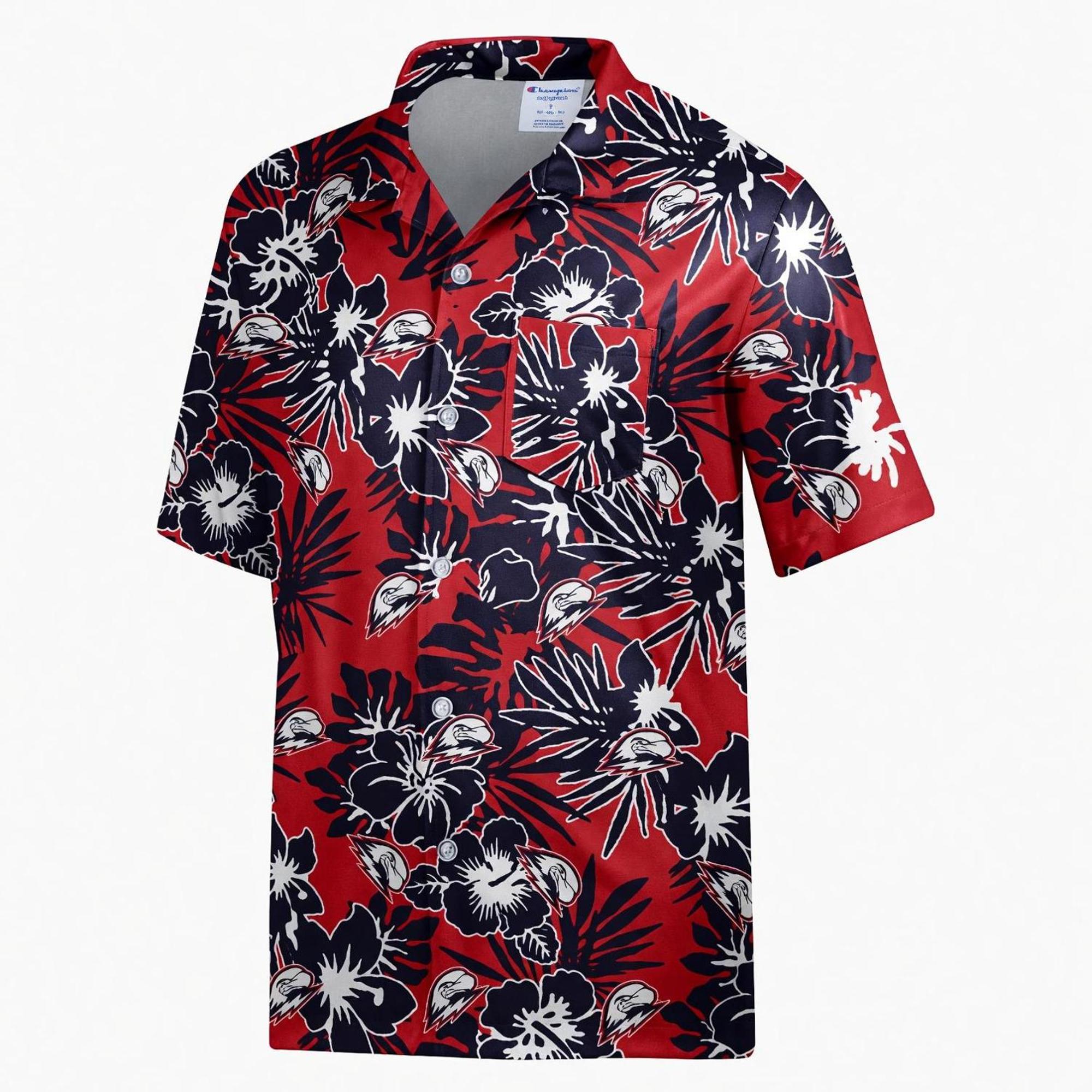 Product image 1 of 2 for CHAMPION HAWAIIAN SHIRT WITH THOR RED