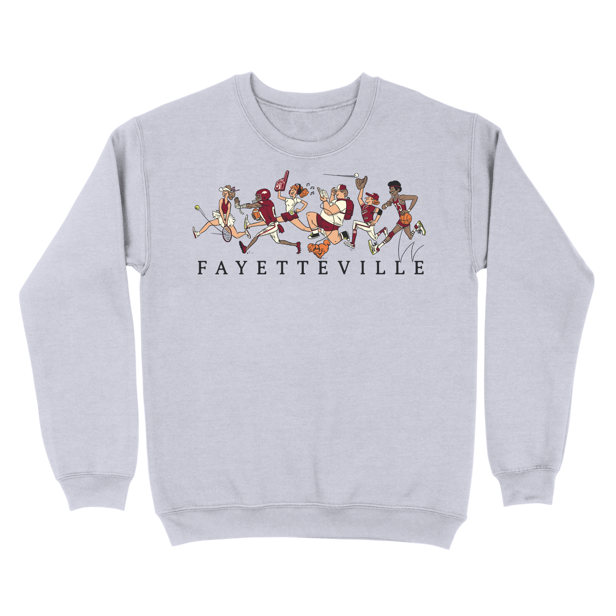 image of: Arkansas Razorbacks Run Fayetteville Run Crew