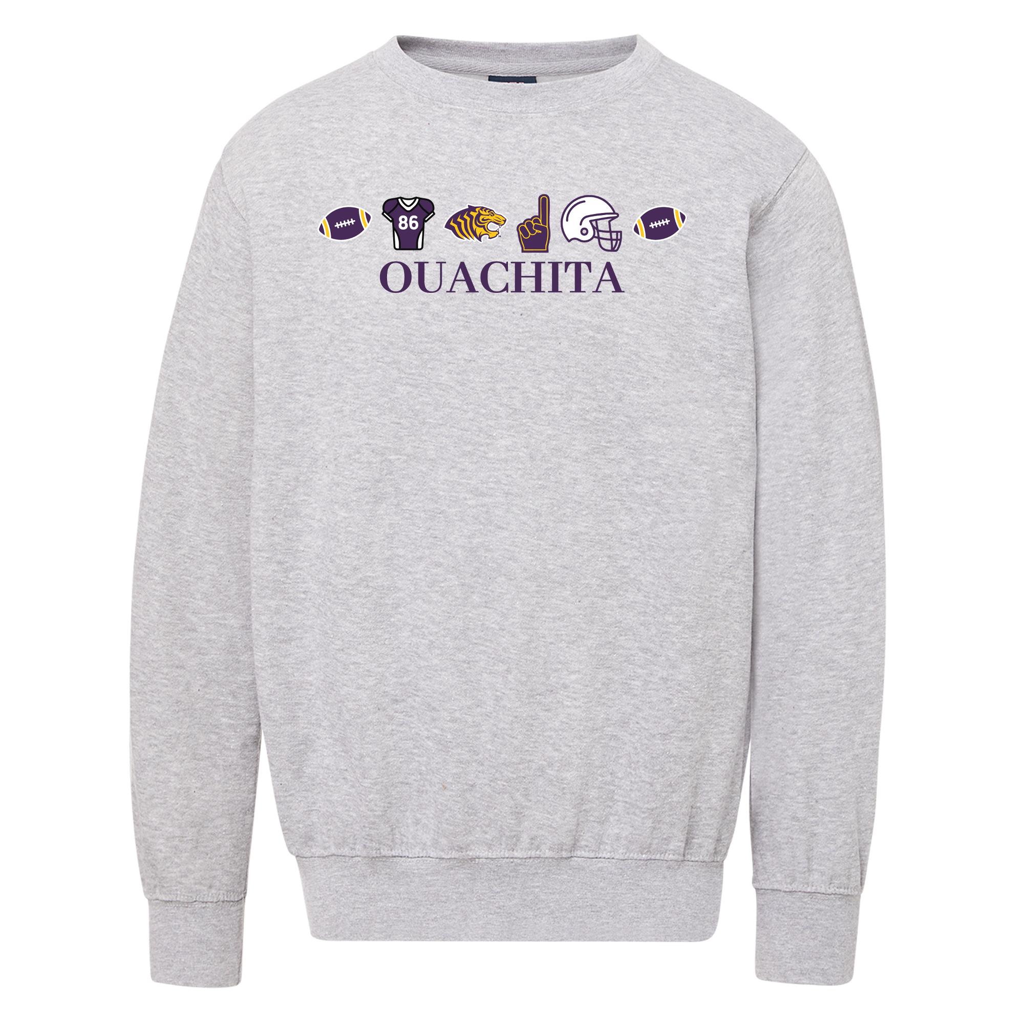 Product image 1 of 1 for Ouachita Football Fundamental Fleece Crew