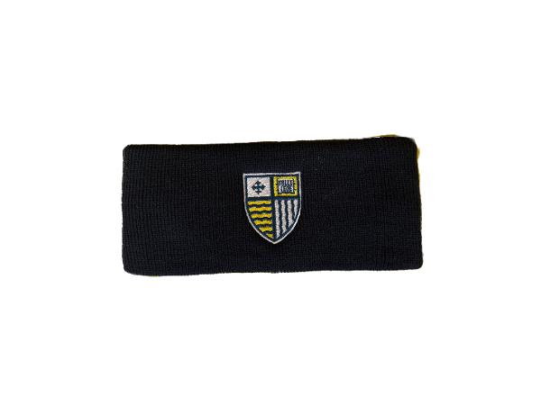 Navy Polar Shield Earband; $18.99