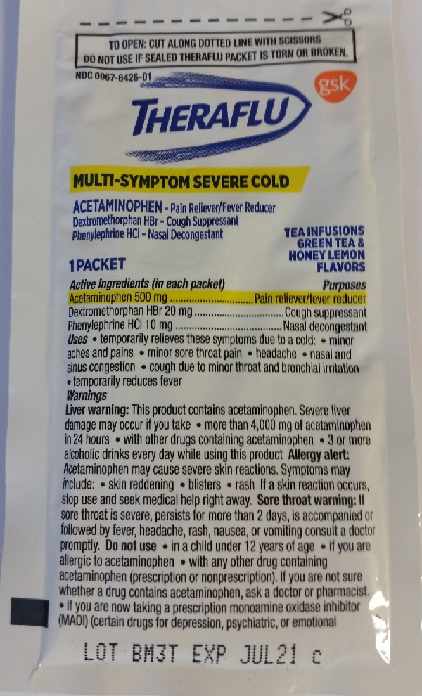image of: Theraflu Multi-Symtom Severe Cold