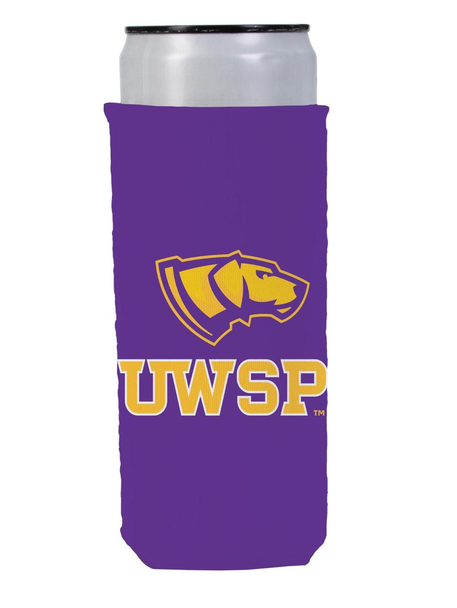 Product image 1 of 1 for UWSP DogHead Koozie® Britepix® Slim Can Cooler