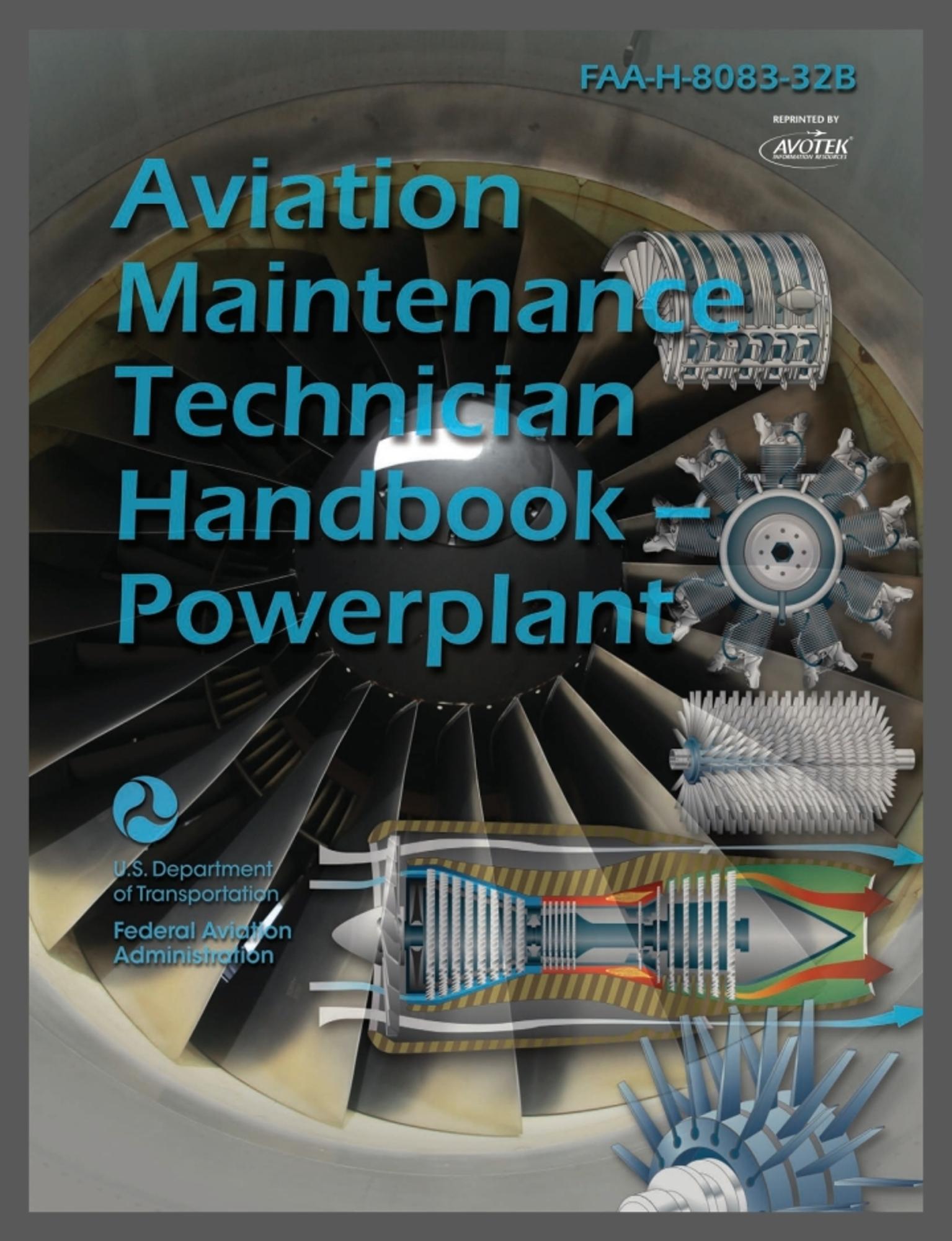 Cover image for FAA Aviation Maintenance Technician Handbook - Powerplant: FAA-H-8083-32B