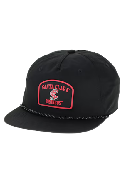 Santa Clara Broncos Chill Rubber Patch Adjustable Hat, Black; $34.98